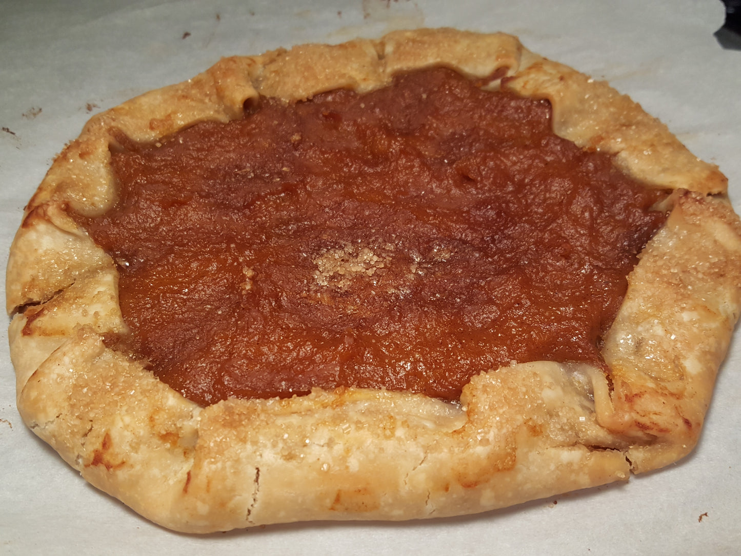 Lakota Squash - the sweet side, baked as a galette