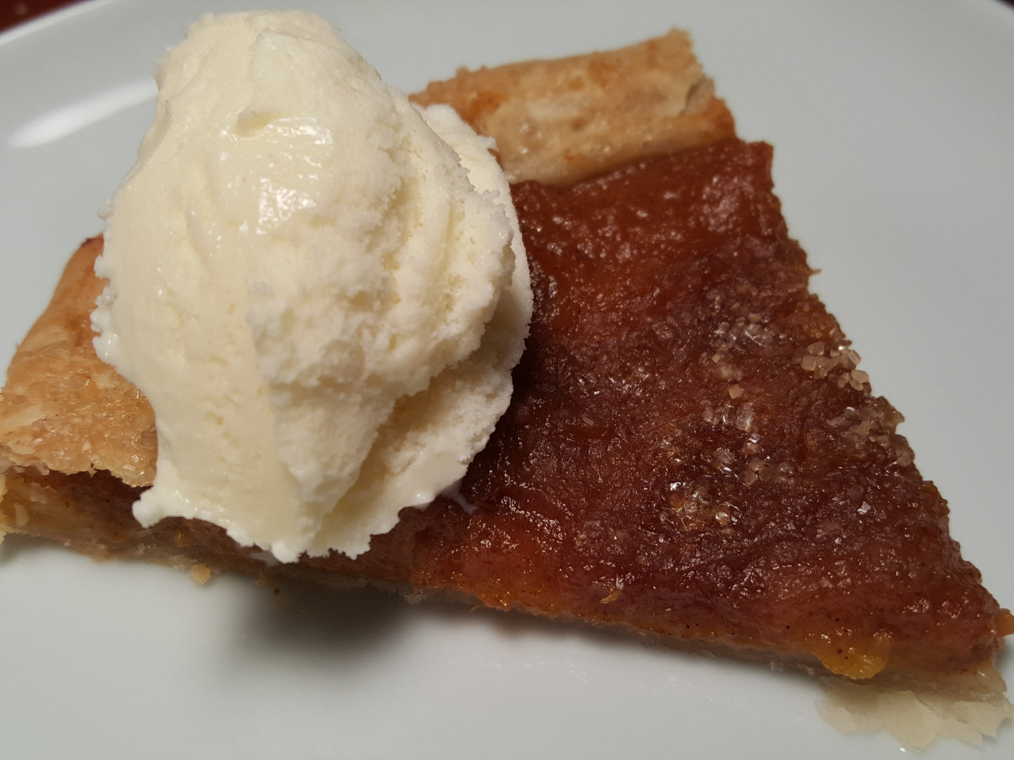 Lakota Squash Galette - a slice of winter squash sweetness
