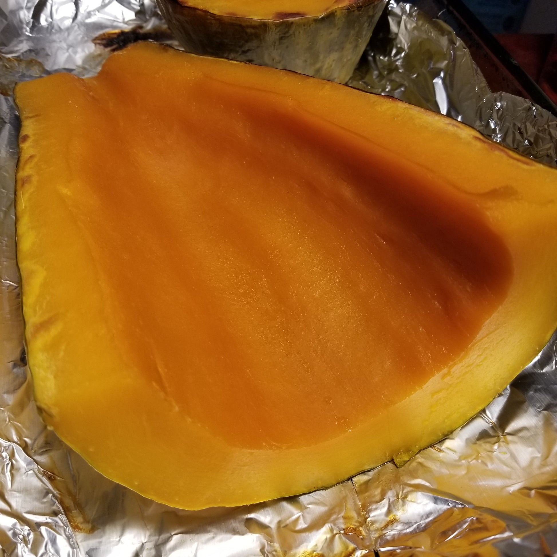 Oven Roasted Sibley Squash