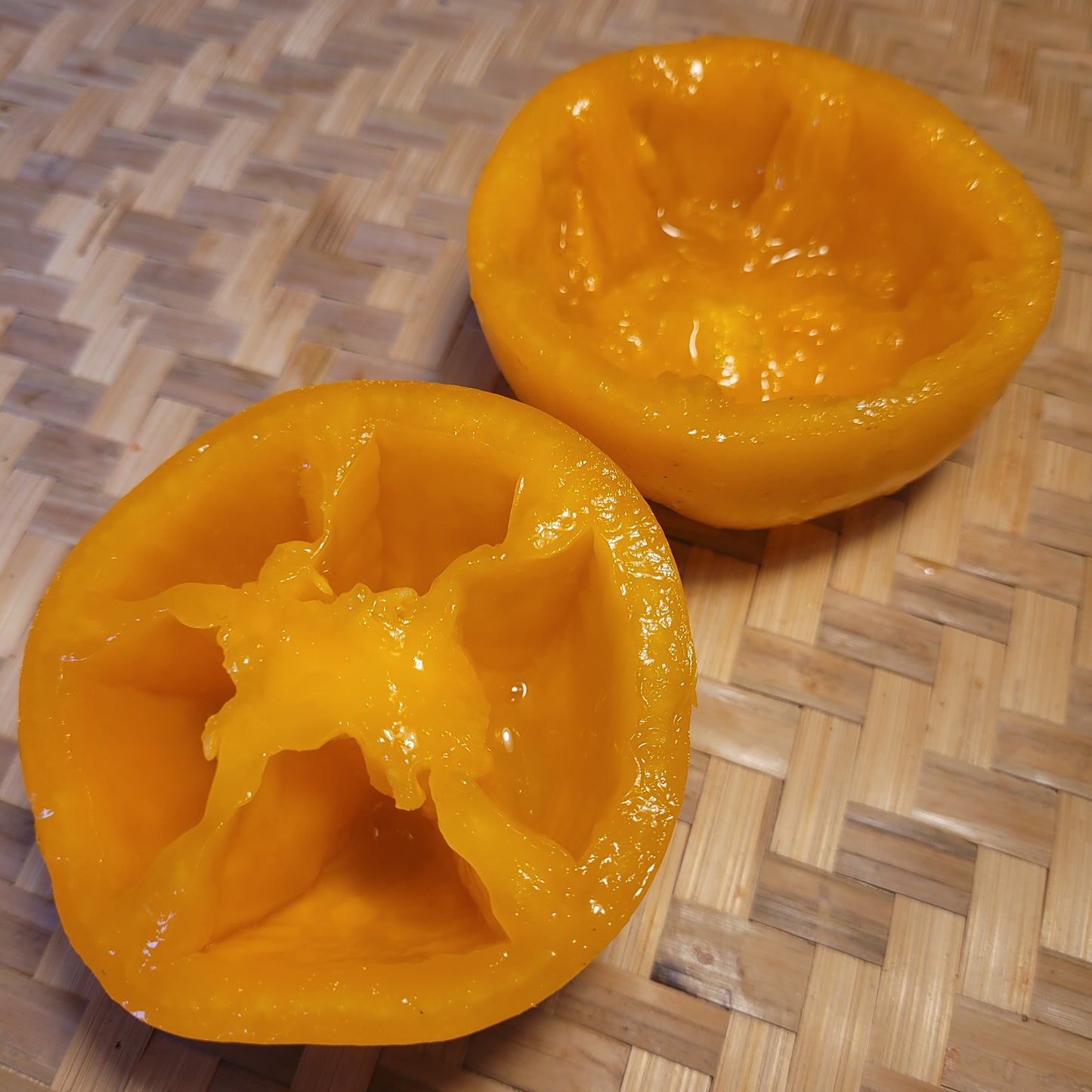 Dicoff's Yellow Tomato hollows out nicely for stuffing