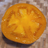 sliced Dicoff's Yellow Tomato