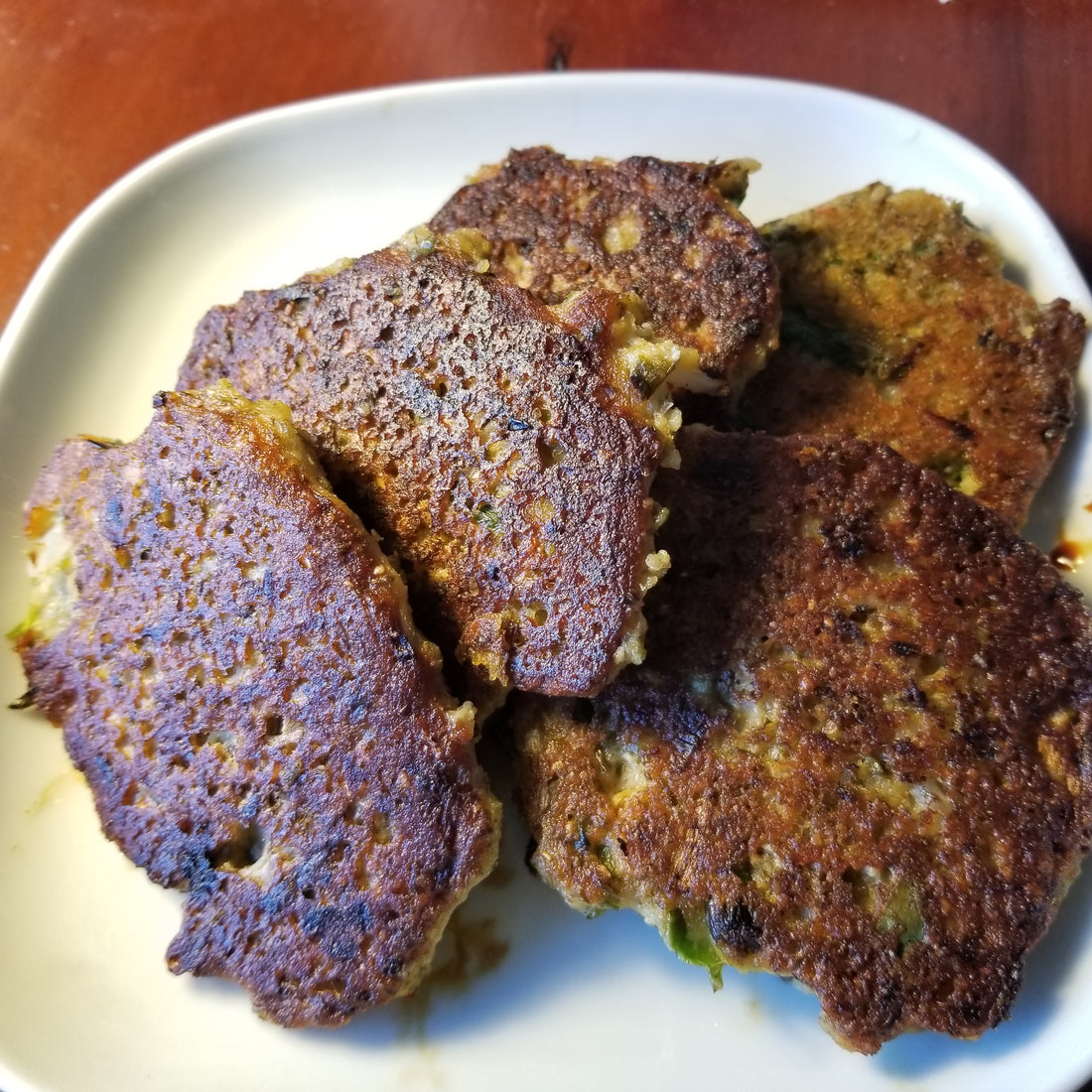 Bindaeduk Cho Kanjang - Korean Pancakes featuring Mung Beans