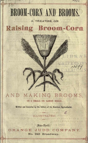 Sorghum (1876) Broom-corn and Brooms