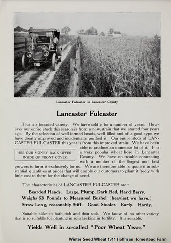 Lancaster Fulcaster history