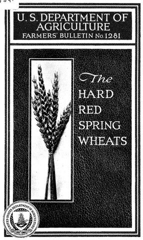 Wheat (1922) The Hard Red Spring Wheats