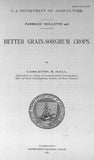 Sorghum (1911) Better Grain-Sorghum Crops