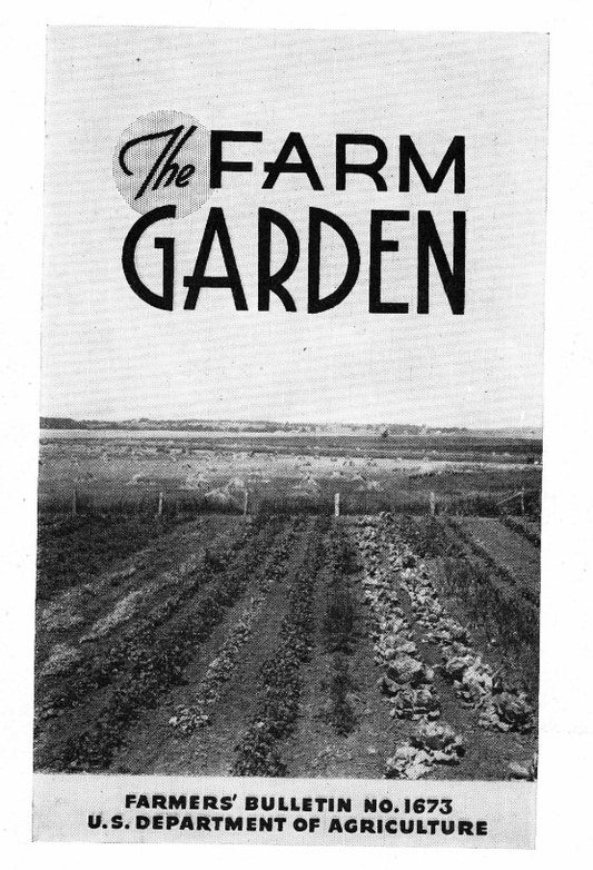 Skills: (1942) The Farm Garden