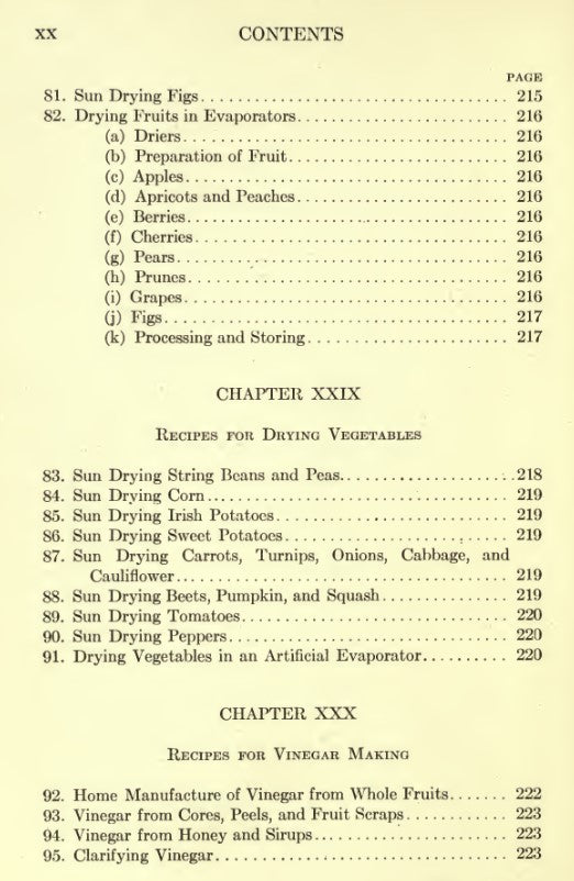 Kitchen (1918) Home and Farm Food Preservation