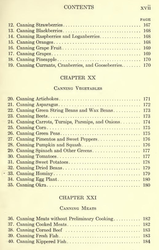 Kitchen (1918) Home and Farm Food Preservation