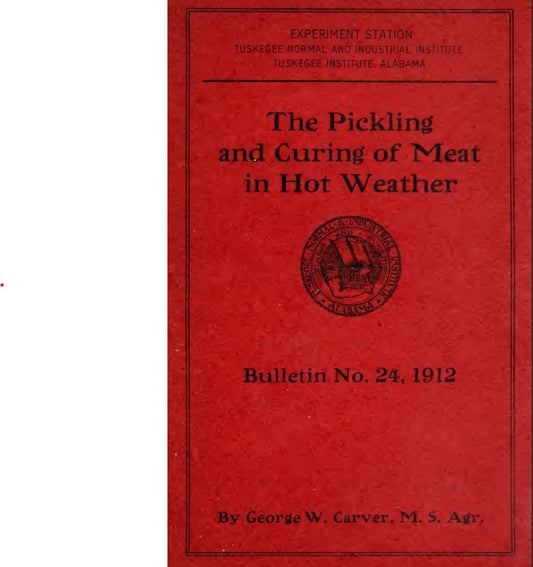 Recipes (1912) The Pickling and Curing of Meat in Hot Weather