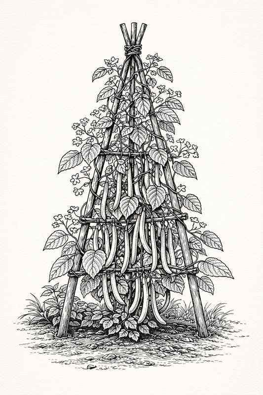 Half-white Sugar Bean