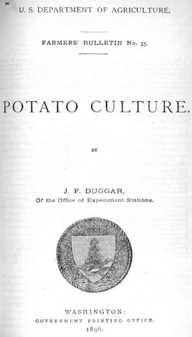 Roots (1896) Potato Culture