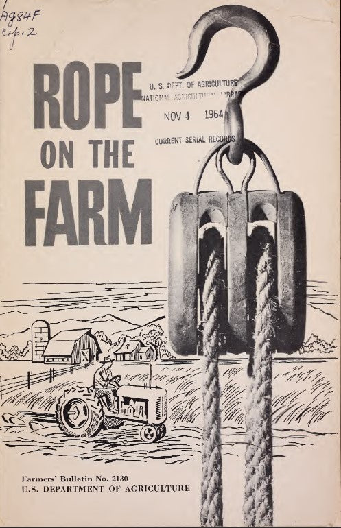 Farm Rope Design Equipment (1964) Rope on the Farm – Great Lakes Staple Seeds