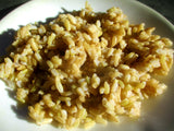 Suchit rice cookd as brown rice. Very aromatic and delicious.